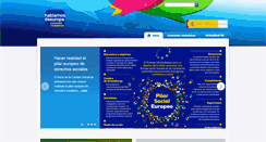 Desktop Screenshot of hablamosdeeuropa.es