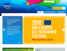 Tablet Screenshot of hablamosdeeuropa.es